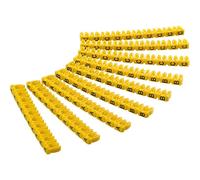 Goobay Marcador para Cables 6mm Amarillo Pack 90 Unidades