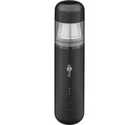 goobay Mini aspiradora inalámbrica con batería Recargable, 120 W, 3 Niveles de Potencia, 7 boquillas y 3 cepillos, función sopladora, Filtro Lavable, para Coche, Oficina y hogar, Negra, 77829