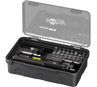 Goobay mini destornillador eléctrico recargable 28 en 1 con batería