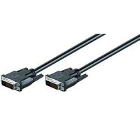 Goobay MMK 110-180 24+1 DVI-D 1.8m Negro cable DVI - Cables DVI (1,8 m, DVI-D, DVI-D, Negro)