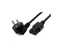 Goobay 68602 - alargador para aparatos fríos, 1,5 m, color negro