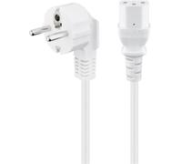 Goobay nk 101 w-500 - cable (5 m, macho/hembra, blanco)