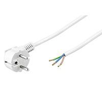 Goobay NK 103 W-200 - Cable (2 m, Blanco)