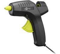 Goobay pistola de pegamento caliente 80 w con 2 barras incluidas, para