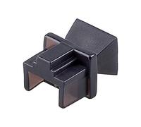 Goobay Protector de Polvo Negro für RJ45 Buchse