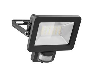 goobay Proyector LED con 50W con Detector de Movimiento, Negro, 30 Watt