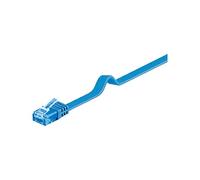 Goobay RJ-45 CAT6a 2m 2m Cat6a U/UTP (UTP) Azul - Cable de red (2 m, Cat6a, U/UTP (UTP), RJ-45, RJ-45, Azul)