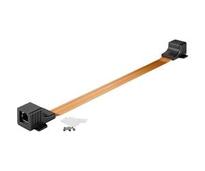 goobay RJ45 Fensterdurchf hrung 0,25 m 71411
