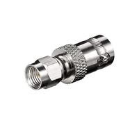 Goobay SMA SBB SMA M > BNC FM Acero inoxidable - Conector (SMA M > BNC FM, Acero inoxidable, 1 pieza(s))