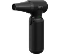 goobay Soplador de aire eléctrico, negro, inalámbrico, 100 W, 110.000 rpm, 3 niveles de potencia, con 8 boquillas, 3 cepillos y batería recargable USB-C, 77830