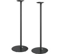 goobay Soporte para Altavoces Sonos Era 100, Capacidad de Carga de 3 K, gestión de Cables, 71,5cm de Altura, Negro, 71026