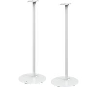 goobay Soporte para Altavoces Sonos Era 300, Capacidad de Carga de 5 K, gestión de Cables, 71,5 cm de Altura, Blanco, 71985