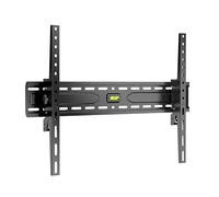 goobay Soporte de Pared para TV de 37 a 86 Pulgadas (94-219cm), inclinable hasta 15°, con Nivel de Burbuja Integrado, Soporte para TV hasta 45 kg, Compatible con Vesa 600x400, Negro 79758