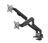 Goobay soporte doble monitor 17-32 pulgadas con muelle de gas giratori