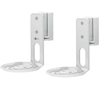 goobay Soporte Pared Altavoz para Sonos Era 100 Pack de 2 hasta 3 kg Inclinable y Giratorio Acero Blanco - 71982