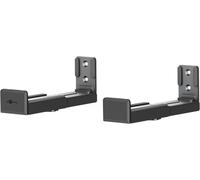 goobay Soporte Pared Barra de Sonido Universal Profundidad 90-154 mm hasta 15 kg Pack de 2 - Basic - 70827