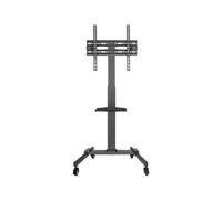 GOOBAY 59507 - Soporte con ruedas para TV, pivotante, 37''-70'', negro