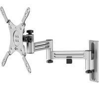 goobay Soporte TV Pared Autocaravana 13-43 Pulgadas Brazo Extra Largo 38 cm Giratorio 180 Grados VESA 200x200 hasta 15 kg - Basic FULLMOTION M - 71989