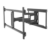 goobay Soporte TV Pared Giratorio XL 43-90 Pulgadas 60 Grados Inclinable VESA 800x400 hasta 60 kg Gestión de Cables - 71216