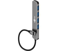 Goobay usb c 3.2 - usb a 3.2 / usb c macho a 4x usb-a, concentrador co