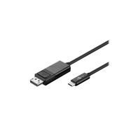 Goobay USB-C DisplayPort Adaptador de video externo Negro a granel