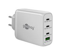 Goobay USB-C™ PD cargador rápido multipuerto (100 W) blanco