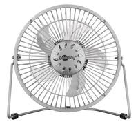 Goobay Ventilador Sobremesa USB 20 cm Gris