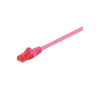 GOOBAY 95593 - Cable de conexión Cat.6 U/UTP, CCA, magenta, 1,5 m