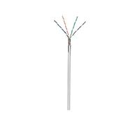 Goobay Wentronic 95707-GB Starr - Cable Trenzado (Cat. 5e, 4x2xAWG241) de Internet y Datos, Color Blanco