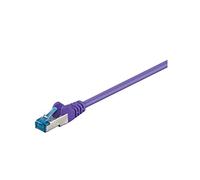 Goobay Wentronic Cat 6aSSTP PIMF - Cable de Red (Cat. 6, 2 Conectores RJ45 + PIMF, apantallado) Morado 5 m