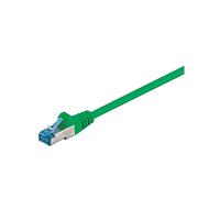 Goobay Wentronic Cat 6aSSTP PIMF - Cable de Red (Cat. 6, 2 Conectores RJ45 + PIMF, apantallado) Verde 2 m