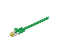 Goobay Wentronic RJ-45 Cat7 0.5 m 0.5 m cat7 S/FTP (S-STP) Green Networking Cable - Networking Cables (0.5 m, RJ-45, RJ-45, CAT7, S/FTP (S-STP), Male/Male)