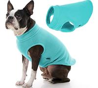 GOOBY Chaleco de Forro Polar elástico para Perro para Clima frío, Grande, Color Menta