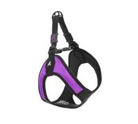 Gooby Easy Fit Step-in arnés Ligero y cómodo, pequeño, Color Morado
