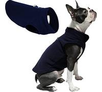 Gooby Every Day - Chaleco de Forro Polar para Perros pequeños, Talla M, Azul Marino