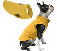 Gooby Every Day - Chaleco de Forro Polar para Perros pequeños, Talla XL, Color Mostaza Miel