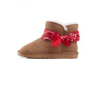 Gooce Botas de nieve 'Willow' marrón claro / rojo / blanco 38 marrón claro / rojo / blanco