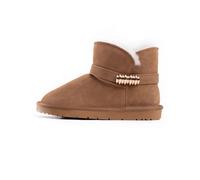 Gooce Botas 'Jacinte' marrón castaño / blanco 39 marrón castaño / blanco