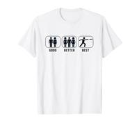 Good Better Best Disc Golf - Cesta de Golf con Disco Camiseta gráfica económica