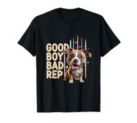 "Good Boy Bad Rep" Pitbull lover, bully breed, dog owner Camiseta