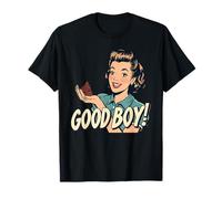 Good Boy Funny Retro Dog Lover hilarante Estilo Vintage Camiseta