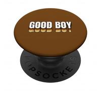 Good Boy Retro Bear Pride Funny Gay Vintage Diseño PopSockets PopGrip Adhesivo