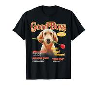 Good Boys Magazine for Dogs Funny and Cute Pets Camiseta