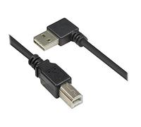 Good Connections 2510 - 025 Conector/Cable de Impresora USB 2.0 (Conector a a B, 0,25 m Gris Negro 5,00 m