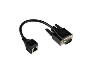 Good Connections Adaptor Cable RJ45 Female to RS232 Serial D-SUB 9-Pin Male 1:1