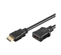 Good Connections - Cable alargador HDMI de alta velocidad con Ethernet (contactos dorados, 3m)