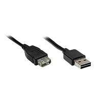 Good Connections Cable alargador USB Easy Macho a A Hembra Negro 3,00 m