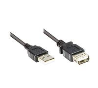 Good Connections Cable alargador USB Easy Macho a A Hembra Negro Negro 1,80 m