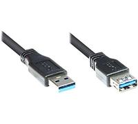 Good Connections Cable alargador USB Easy Macho a A Hembra Negro Negro 5,00 m