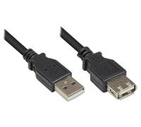 Good Connections Cable alargador USB Easy Macho a A Hembra Negro Negro 3,00 m